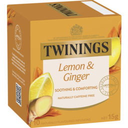 Photo of Twinings Lemon & Ginger Tea 10pk