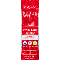 Photo of Colgate Optic White Stain-Less White Cool Mint Toothpaste 85g