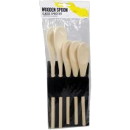 Photo of Wooden Spoons Assorted 5pk