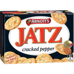 Photo of Arnott's Jatz Cracked Pepper 225gm