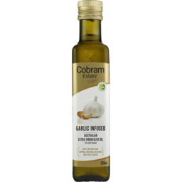 Photo of Cobram Estate Infused Garlic Extra Virgin Olive Oil 250ml