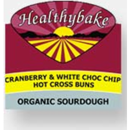Photo of Healthybake - Spelt Cranberry & White Chocolate Hot Cross Buns
