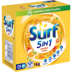 Photo of Surf Laundry Powder Sunshine Citrus 1kg