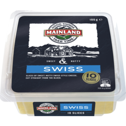 Photo of Mainland Swiss Cheese Slices 180 G 