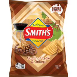 Photo of Smiths Sizzling Stk & Onion 150gm
