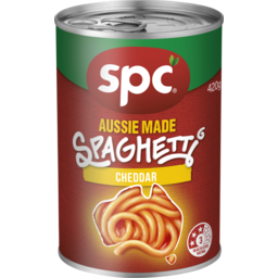 Photo of Spc Spaghetti Cheesy Cheddar 420g