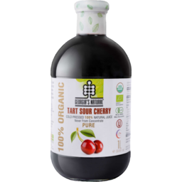 Photo of Georgia's Natural Organic Cold-Pressed Tart Sour Cherry Juice
