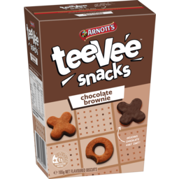 Photo of Arnott's Teevee Snacks Biscuits Chocolate Brownie 165g