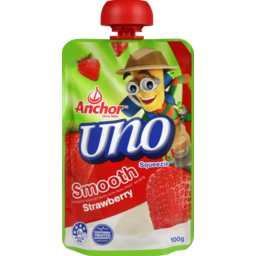 Photo of Anchor Uno Yoghurt Pouch Strawberry