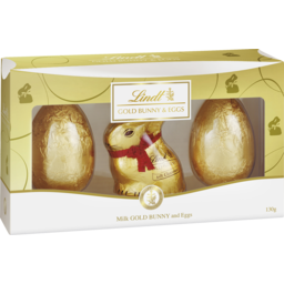 Photo of Lindt Gold Bunny & Milk Eggs Gift Bo