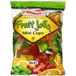 Photo of Pandaroo Fruit Jelly Mini Cups Assorted
