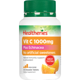 Photo of Healtheries Vitamin C 100mg + Echinacea 35 Pack