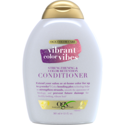 Photo of Ogx Vibrant Colour Vibes Strengthening & Colour Retention Conditioner 385ml