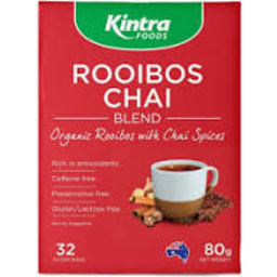 Photo of KINTRA FOODS:KF Rooibos Chai Tea Bags 32 80g