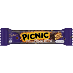 Photo of Cadbury Picnic Dark Choc Feast 46g Medium Bar