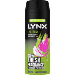 Photo of Lynx Epic Fresh Grapefruit & Tropical Pineapple 48h Freshness Deodorant Bodyspray 165ml