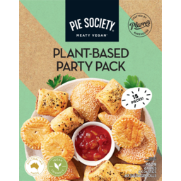 Photo of Pie Society Plant Based Variety Pack 18 Pack 960g