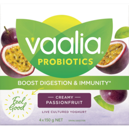 Photo of Vaalia Boost Creamy Passionfruit Yoghurt 600g