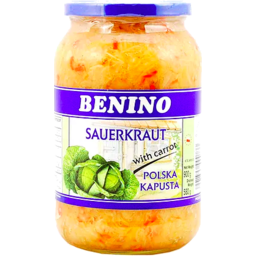 Photo of Benino Sauerkraut W/Carrots 900g