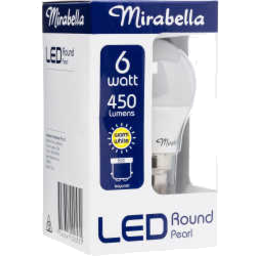 Photo of Mirabella LED Round Bayonet Cap Pearl Warm White