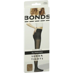 Photo of Bonds Comfy Tops Tights Large Slim Sheer Nude