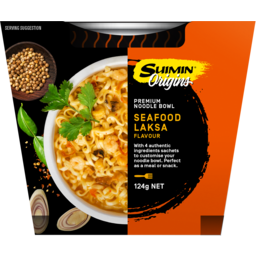 Photo of Suimin Seafood Laksa Flavour Noodle Bowl 124g