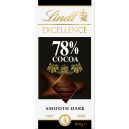 Photo of Lindt Excellence Dark 78% Cocoa Chocolate Block 100g