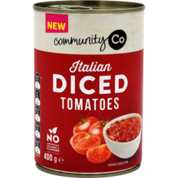 Photo of Community Co Tomatoes Diced 400gm
