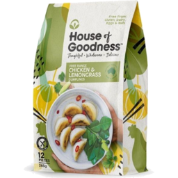 Photo of House of Goodness Chicken & Lemongrass Dumplings 285g