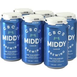 Photo of Cbco Brewing Cbco Middy Lager 6x375ml