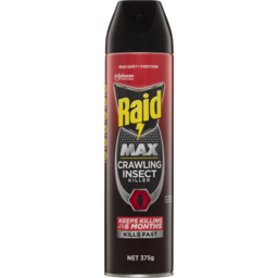 Photo of Raid Max Crawling Insect Spray Killer 375g 375g