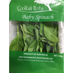 Photo of Coolibah Herbs Baby Spinach 