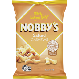 Photo of Nobby's Cashews Nuts Party Bag Salted 300g