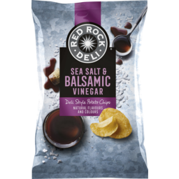 Photo of Red Rock Deli Sea Salt & Balsamic Vinegar Chips 165g