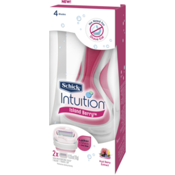 Photo of Schick Intuition Island Berry 2 Pack 