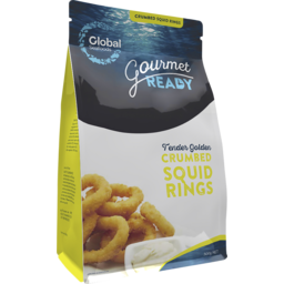 Photo of Global Seafoods Squid Rings Crumbed 500gm