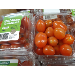 Photo of Tomatoes Mini Roma Punnet 200g