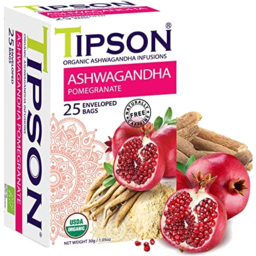 Photo of Tipson - Ashwaganha Pomegranate Tea - 25pc