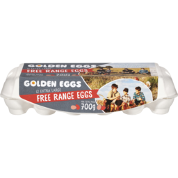 Photo of Golden Eggs Free Range Eggs Extra Large 12 Pack