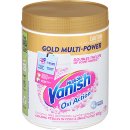 Photo of Vanish NapiSan Gold Pro Laundry Treatment Oxiaction White