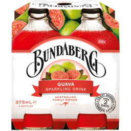 Photo of Bundaberg Soft Drink Guava 4 Pack