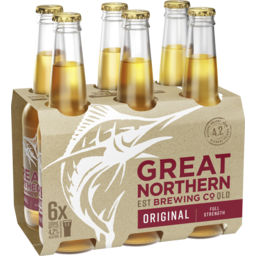 Photo of Great Northern Brewing Co. Original Lager Bottles 6x330ml