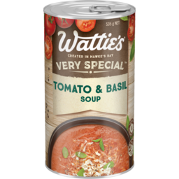 Photo of Wattie's Very Special Soup Tomato & Basil 535g