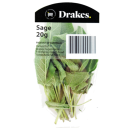 Photo of Drakes Sage Fresh Herbs 20g