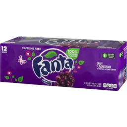 Photo of Fanta Grape Fridge Pack 12 Oz Soda 12 Pk
