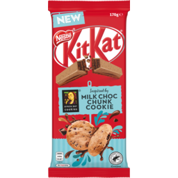 Photo of Nestle Milk Chocolate Chunk Kit Kat 170g