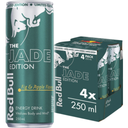 Photo of Red Bull Energy Drink Jade Edition (Fig & Apple Flavour) 4 X 250ml 4.0x250ml