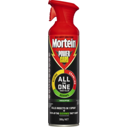 Photo of Mortein Powergard All In One Insect Killer Spray Eucalyptus 300gm