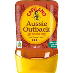 Photo of Capilano 100% Australian Fruity Caramel & Smooth Aussie Outback Honey Squeeze