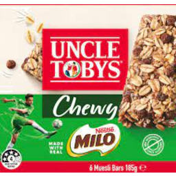 Photo of Uncle Toby Chewy Milo Museli Bars